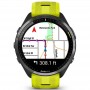 Смарт-годинник Garmin Forerunner 965 Carbon Gray DLC Titanium Bezel with Black Case/Amp Yellow/Black Silicone Band (010-02809-82