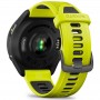 Смарт-годинник Garmin Forerunner 965 Carbon Gray DLC Titanium Bezel with Black Case/Amp Yellow/Black Silicone Band (010-02809-82