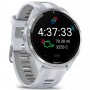 Смарт-годинник Garmin Forerunner 965 Titanium Bezel with Whitestone Case and Whitestone/Powder Gray Silicone Band (010-02809-81)