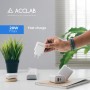 Зарядний пристрій AccLab AL-TC220 (1xUSB, 1xType-C) White (1283126556494)