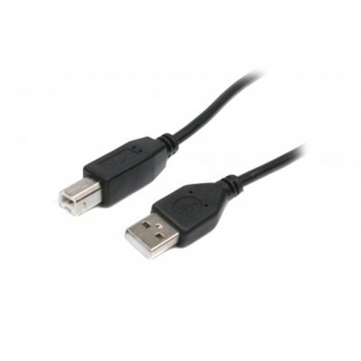 Купить ᐈ Кривой Рог ᐈ Низкая цена ᐈ Кабель Maxxter (U-AMBM-6) USB 2.0 AM - USB 2.0 BM, 1.8м