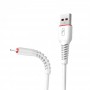 Купить ᐈ Кривой Рог ᐈ Низкая цена ᐈ Кабель SkyDolphin S54T Soft USB - USB Type-C (M/M), 1 м, White (USB-000431)