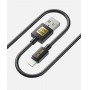 Купить ᐈ Кривой Рог ᐈ Низкая цена ᐈ Кабель Luxe Cube USB - Lightning (M/M), 3 А, 1 м, черный (7775557575211)