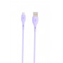 Купить ᐈ Кривой Рог ᐈ Низкая цена ᐈ Кабель SkyDolphin S22V Soft Silicone USB - micro USB (M/M), 1 м, Violet (USB-000606)