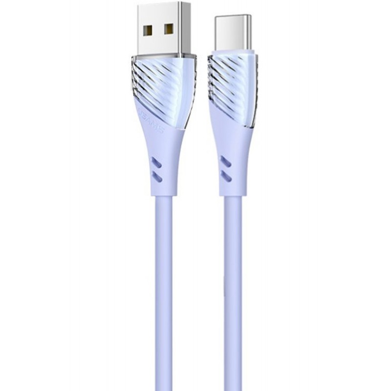 Купить ᐈ Кривой Рог ᐈ Низкая цена ᐈ Кабель Usams US-SJ494 USB - USB Type-C, 1 м, Blue (SJ494USB03)