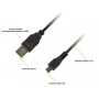 Купить ᐈ Кривой Рог ᐈ Низкая цена ᐈ Кабель Piko USB - micro USB V 2.0 (M/M), 1.8 м, Black (1283126474095)