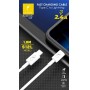 Купить ᐈ Кривой Рог ᐈ Низкая цена ᐈ Кабель SkyDolphin S12T Frost Line USB Type-C - USB Type-C (M/M), 1 м, White (USB-000577)