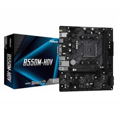 Купить ᐈ Кривой Рог ᐈ Низкая цена ᐈ Материнская плата ASRock B550M-HDV Socket AM4