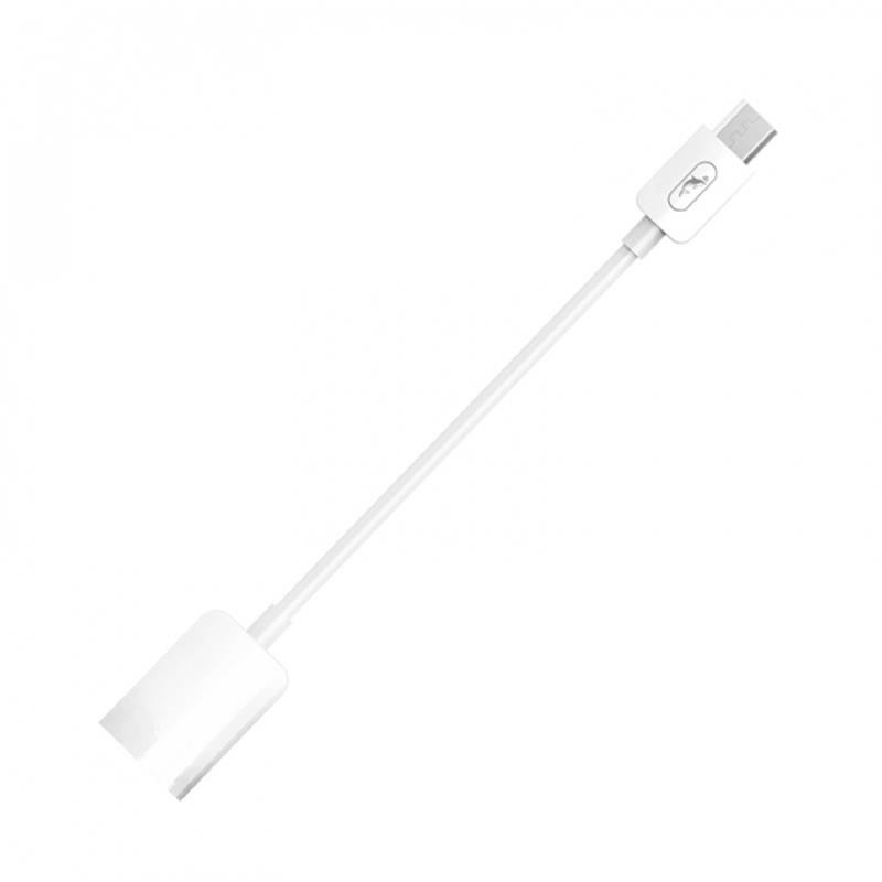Купить ᐈ Кривой Рог ᐈ Низкая цена ᐈ Переходник SkyDolphin OT03 OTG USB - micro USB (F/M) White (ADPT-00019)
