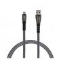 Купить ᐈ Кривой Рог ᐈ Низкая цена ᐈ Кабель Grand-X USB - micro USB (M/M), 2 A, 1 м, Grey (FM09)