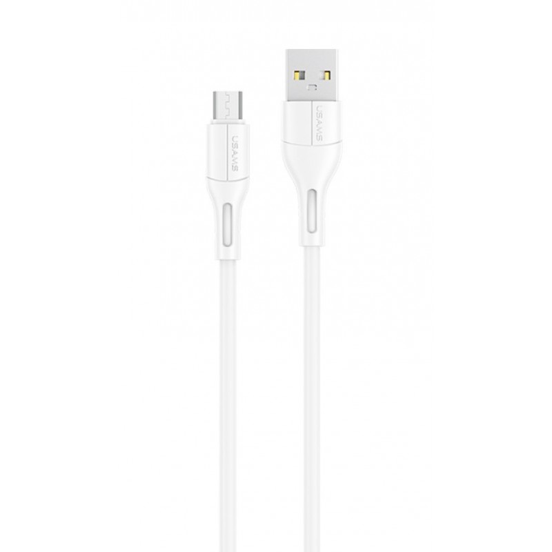 Купить ᐈ Кривой Рог ᐈ Низкая цена ᐈ Кабель Usams US-SJ502 USB - Micro USB, 1 м, White (SJ502USB02)