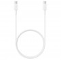 Купить ᐈ Кривой Рог ᐈ Низкая цена ᐈ Кабель Samsung USB Type-C - USB Type-C (M/M), 1 м, White (EP-DA705BWRGRU) OEM