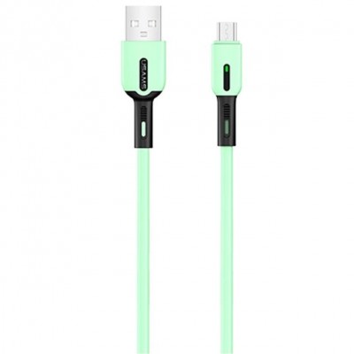 Купить ᐈ Кривой Рог ᐈ Низкая цена ᐈ Кабель Usams US-SJ432 USB - Micro USB, 1 м, Mint (SJ432USB03)