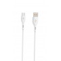 Купить ᐈ Кривой Рог ᐈ Низкая цена ᐈ Кабель SkyDolphin S22T Soft Silicone USB - USB Type-C (M/M), 1 м, White (USB-000602)