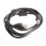Купить ᐈ Кривой Рог ᐈ Низкая цена ᐈ Кабель Cablexpert USB - USB Type-B V 2.0 (M/M), 1.8 м, ферритовый фильтр, черный (CCF-USB2-A