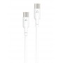 Купить ᐈ Кривой Рог ᐈ Низкая цена ᐈ Кабель ACCLAB PwrX USB Type-C - USB Type-C (M/M), 60W, 1.2 м, White (1283126559563)