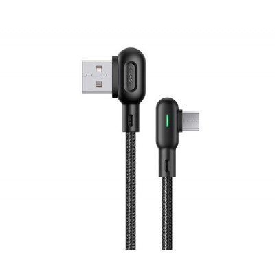 Купить ᐈ Кривой Рог ᐈ Низкая цена ᐈ Кабель Usams US-SJ458 USB - Micro USB, 1.2 м, Black (SJ458USB01)