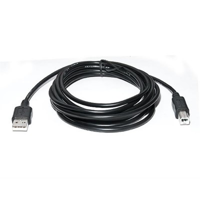 Купить ᐈ Кривой Рог ᐈ Низкая цена ᐈ Кабель REAL-EL Pro USB - USB Type-B V 2.0 (M/M), 2 м, черный (EL123500026)