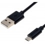 Купить ᐈ Кривой Рог ᐈ Низкая цена ᐈ Кабель Grand-X USB - micro USB (M/M), Cu, 2.5 м, Black (PM025B)