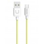 Купить ᐈ Кривой Рог ᐈ Низкая цена ᐈ Кабель Usams US-SJ099 USB - USB Type-C, 1 м, Yellow (TCUSBXD05)