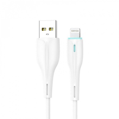 Купить ᐈ Кривой Рог ᐈ Низкая цена ᐈ Кабель SkyDolphin S48L USB - Lightning (M/M), 1 м, White (USB-000423)