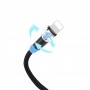 Купить ᐈ Кривой Рог ᐈ Низкая цена ᐈ Кабель SkyDolphin S59L Magnetic USB - Lightning (M/M), 1 м, Black (USB-000440)