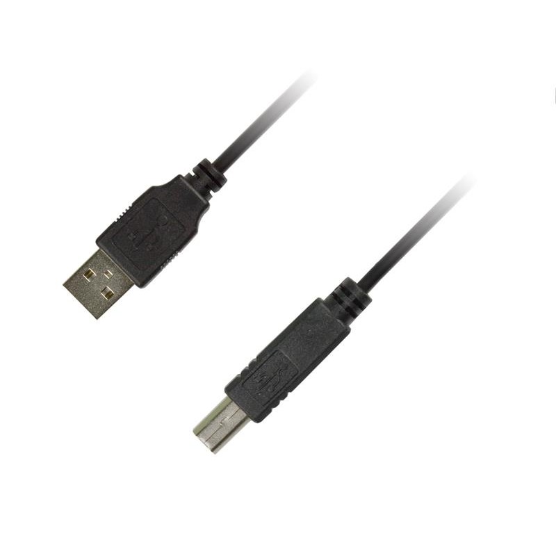 Купить ᐈ Кривой Рог ᐈ Низкая цена ᐈ Кабель Piko USB - USB Type-B V 2.0 (M/M), 1.8м, черный (1283126474033)