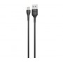 Купить ᐈ Кривой Рог ᐈ Низкая цена ᐈ Кабель Grand-X USB - Lightning (M/M), Cu, 2.1 A, 1 м, Black (PL01B)