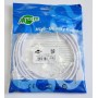 Купить ᐈ Кривой Рог ᐈ Низкая цена ᐈ Кабель Atcom USB - USB Type-B V 2.0 (M/M), 1.8 м, феррит, белый (3795) пакет