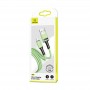 Купить ᐈ Кривой Рог ᐈ Низкая цена ᐈ Кабель Usams US-SJ435 USB - Micro USB, 1 м, Green (SJ435USB02)