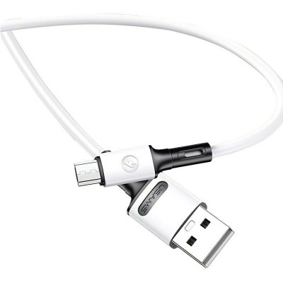 Купить ᐈ Кривой Рог ᐈ Низкая цена ᐈ Кабель Usams US-SJ435 USB - Micro USB, 1 м, White (SJ435USB01)