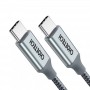 Купить ᐈ Кривой Рог ᐈ Низкая цена ᐈ Кабель Choetech USB Type-C - USB Type-C (M/M), 1.8 м, Grey (XCC-1002)