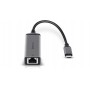 Купить ᐈ Кривой Рог ᐈ Низкая цена ᐈ Адаптер REAL-EL CE-150 USB Type-C - RJ45 (M/F), 0.1 м, Black (EL123110004)