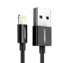 Купить ᐈ Кривой Рог ᐈ Низкая цена ᐈ Кабель Ugreen US155 USB - Lightning (M/M), 2 м, Black (80823)