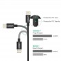 Купить ᐈ Кривой Рог ᐈ Низкая цена ᐈ Кабель Ugreen US155 USB - Lightning (M/M), 2 м, Black (80823)