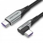 Купить ᐈ Кривой Рог ᐈ Низкая цена ᐈ Кабель Vention USB-C - USB-C, 1.5 m, Grey (TAKHG)