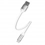 Купить ᐈ Кривой Рог ᐈ Низкая цена ᐈ Кабель ColorWay USB - micro USB (M/M), 0.25 м, White (CW-CBUM-MUM25W)