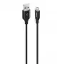 Купить ᐈ Кривой Рог ᐈ Низкая цена ᐈ Кабель Ttec USB - Lightning (M/M), AlumiCable, 1.2 м, Black (2DK16S)