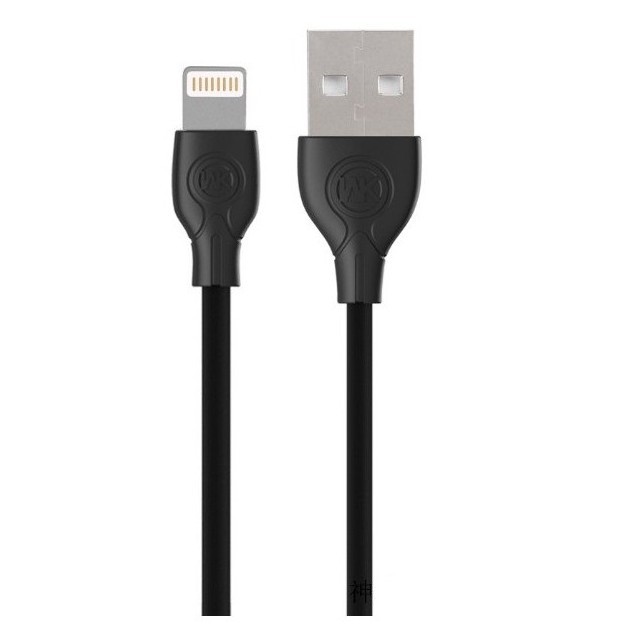 Купить ᐈ Кривой Рог ᐈ Низкая цена ᐈ Кабель WK WDC-041i Ultra Speed Pro USB - Lightning (M/M), 1 м, Black (6970349285717)
