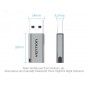 Купить ᐈ Кривой Рог ᐈ Низкая цена ᐈ Адаптер Vention USB - USB Type-C V 3.0 (M/F) Gray (CDPH0)