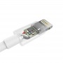 Купить ᐈ Кривой Рог ᐈ Низкая цена ᐈ Кабель Choetech USB - Lightning (M/M), 1.2 м, White (IP0026-WH)