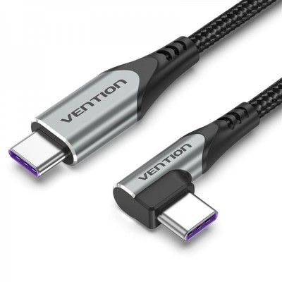 Купить ᐈ Кривой Рог ᐈ Низкая цена ᐈ Кабель Vention USB-C - USB-C, 1 m, Grey (TAKHF)