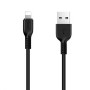 Купить ᐈ Кривой Рог ᐈ Низкая цена ᐈ Кабель Hoco X13 Easy Charged USB - Lightning, 1 м, Black (D22970)