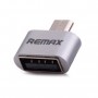 Купить ᐈ Кривой Рог ᐈ Низкая цена ᐈ Адаптер Remax RA-OTG microUSB-USB Silver (6954851289777)