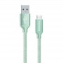 Купить ᐈ Кривой Рог ᐈ Низкая цена ᐈ Кабель ColorWay USB - micro USB (M/M), 2.4 А, 2 м, Mint (CW-CBUM009-MT)