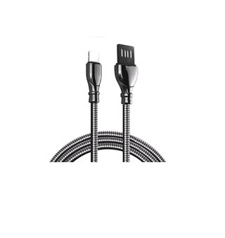 Купить ᐈ Кривой Рог ᐈ Низкая цена ᐈ Кабель ColorWay USB-Lightning, 2.4А, 1м, Black (CW-CBUL013-BK)