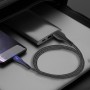 Купить ᐈ Кривой Рог ᐈ Низкая цена ᐈ Кабель ColorWay USB - Lightning (M/M), PVC + Led, 2.4 А, 1 м, Black (CW-CBUL034-BK)