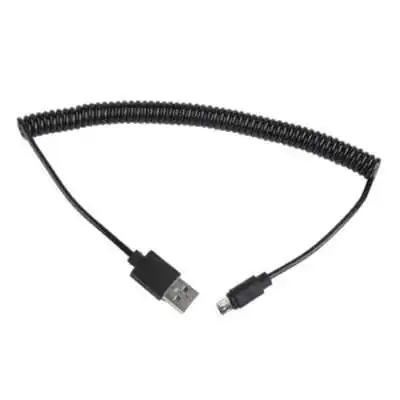 Купить ᐈ Кривой Рог ᐈ Низкая цена ᐈ Кабель Cablexpert (CC-mUSB2C-AMBM-6) USB 2.0 - Micro B, 1.8м, спиральный