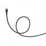 Купить ᐈ Кривой Рог ᐈ Низкая цена ᐈ Кабель ColorWay USB - micro USB (M/M), spiral, 2.4 А, 1 м, Black (CW-CBUM051-BK)