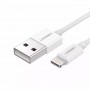 Купить ᐈ Кривой Рог ᐈ Низкая цена ᐈ Кабель Ugreen US155 USB - Lightning (M/M), 2 м, White (20730)